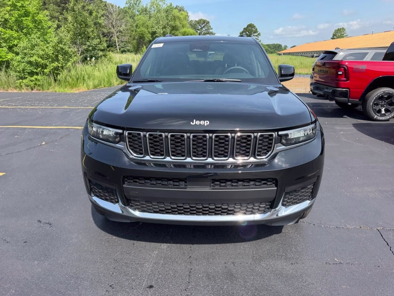 2026 Diamond Black Crystal Pearlcoat Jeep Grand Cherokee L Laredo X 4X4 SUV