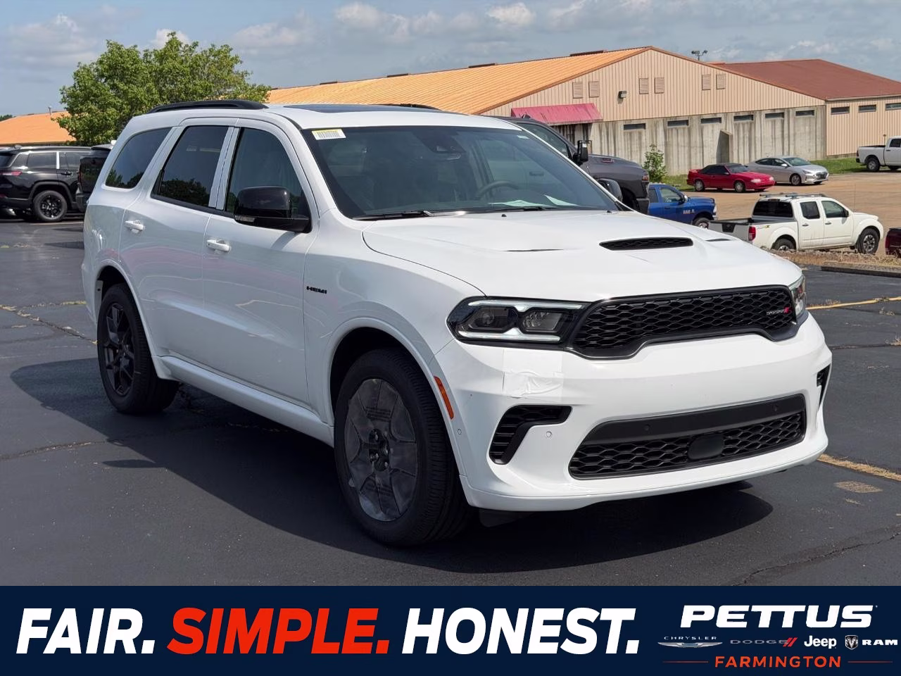 2026 White Knuckle Clearcoat Dodge Durango GT Plus HEMI V8 AWD SUV