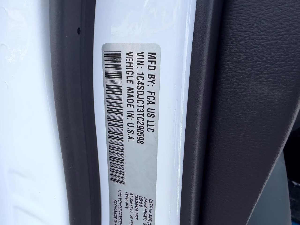 2026 White Knuckle Clearcoat Dodge Durango GT Plus HEMI V8 AWD SUV