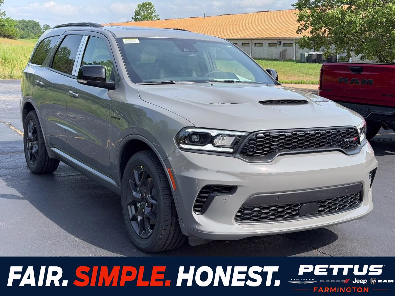 2026 Destroyer Gray Clearcoat Dodge Durango GT Plus HEMI V8 AWD SUV