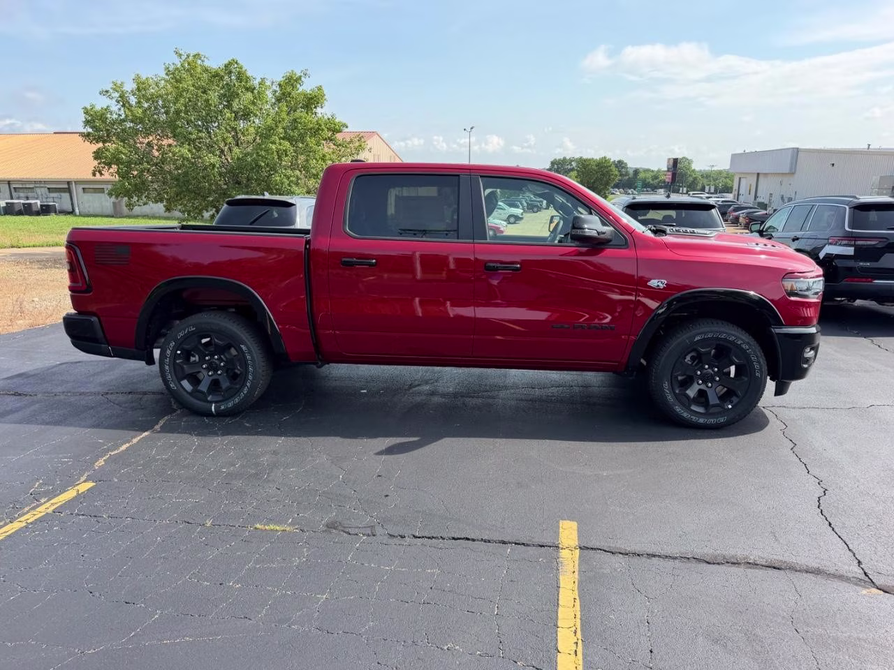 2026 Molten Red Pearlcoat Ram 1500 Big Horn/Lone Star 4X4 Truck