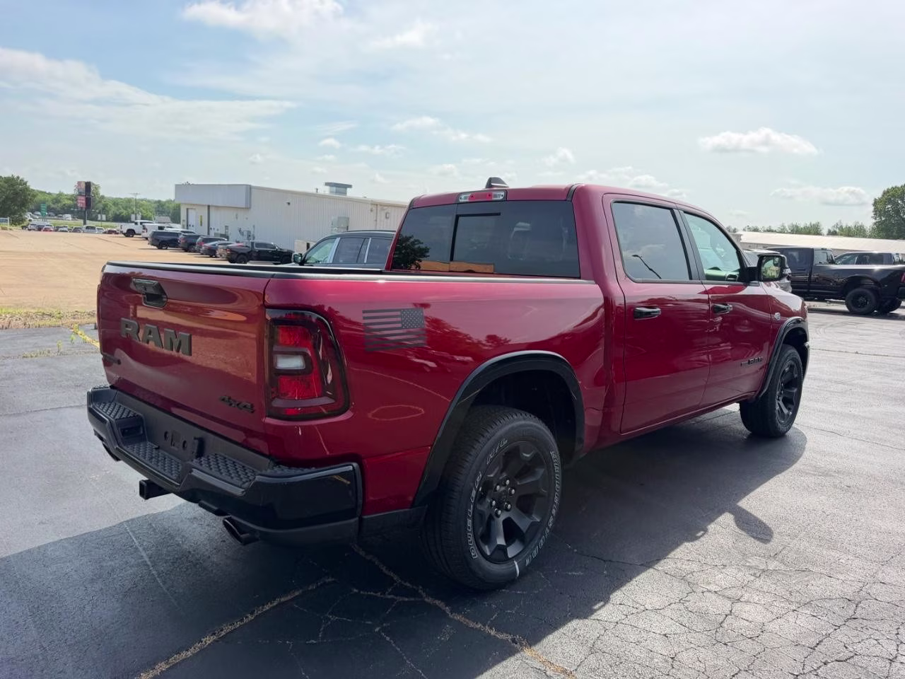 2026 Molten Red Pearlcoat Ram 1500 Big Horn/Lone Star 4X4 Truck