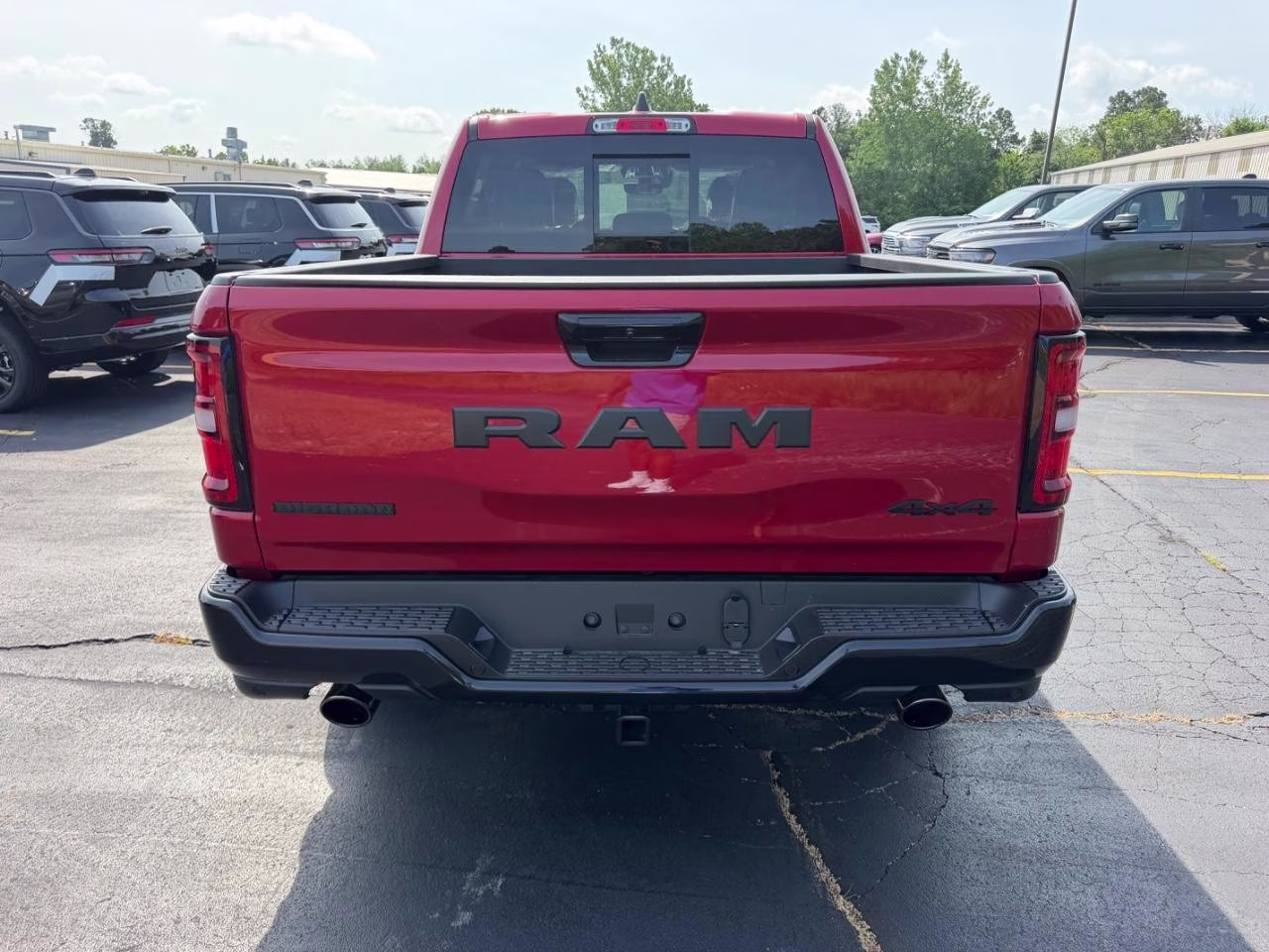 2026 Molten Red Pearlcoat Ram 1500 Big Horn/Lone Star 4X4 Truck