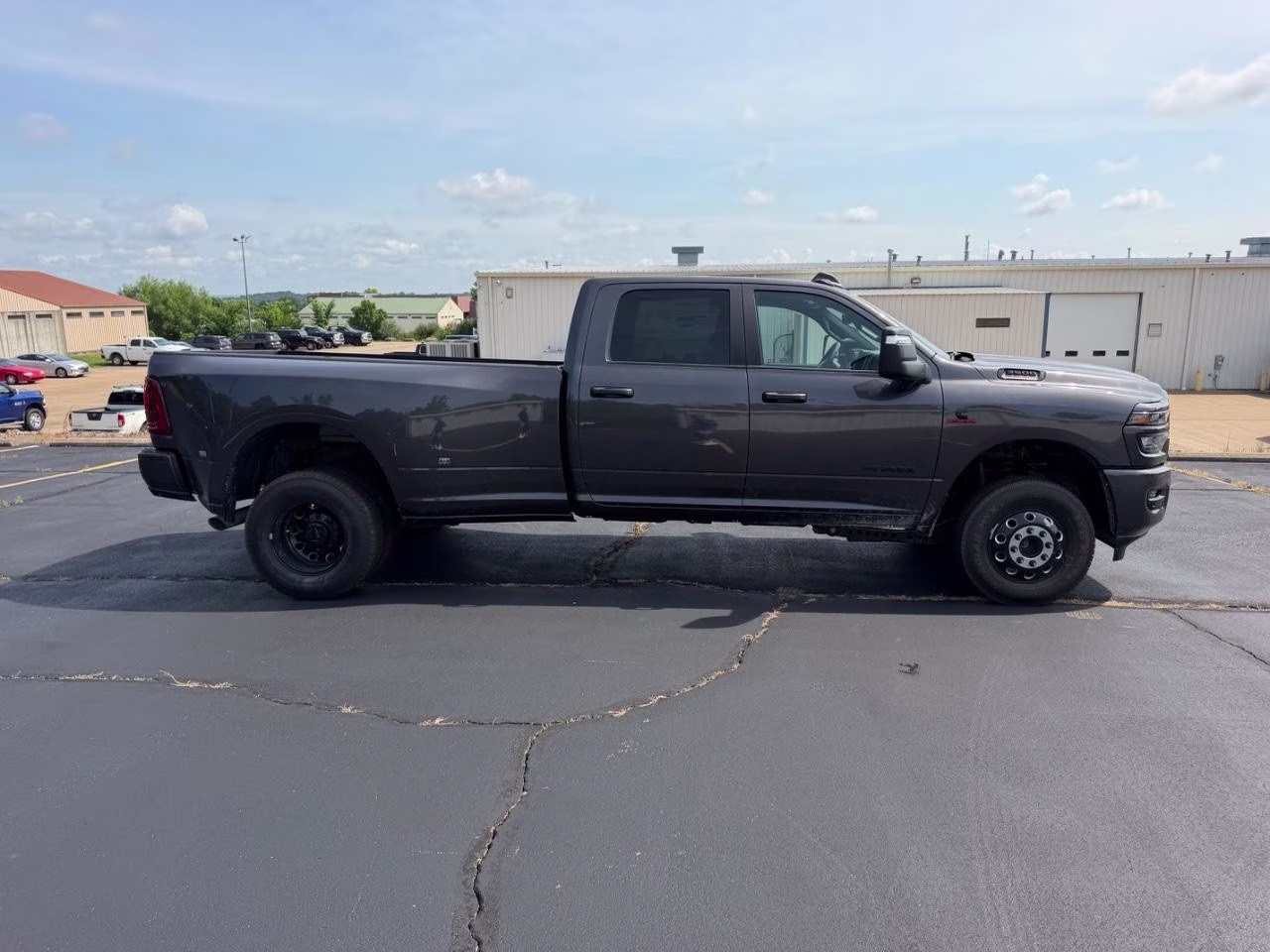 2026 Granite Crystal Metallic Clearcoat Ram 3500 Big Horn 4X4 Truck