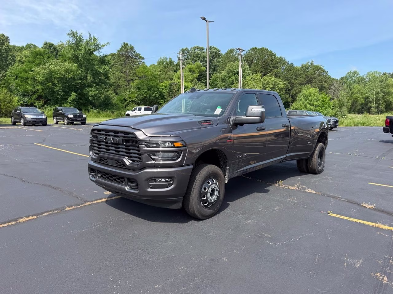 2026 Granite Crystal Metallic Clearcoat Ram 3500 Big Horn 4X4 Truck
