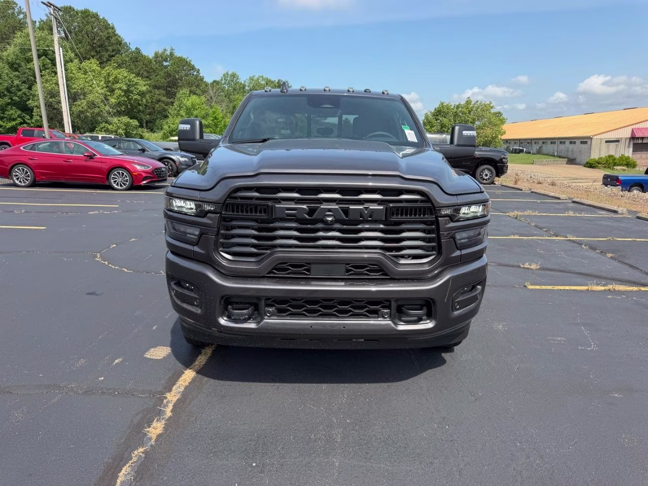 2026 Granite Crystal Metallic Clearcoat Ram 3500 Big Horn 4X4 Truck