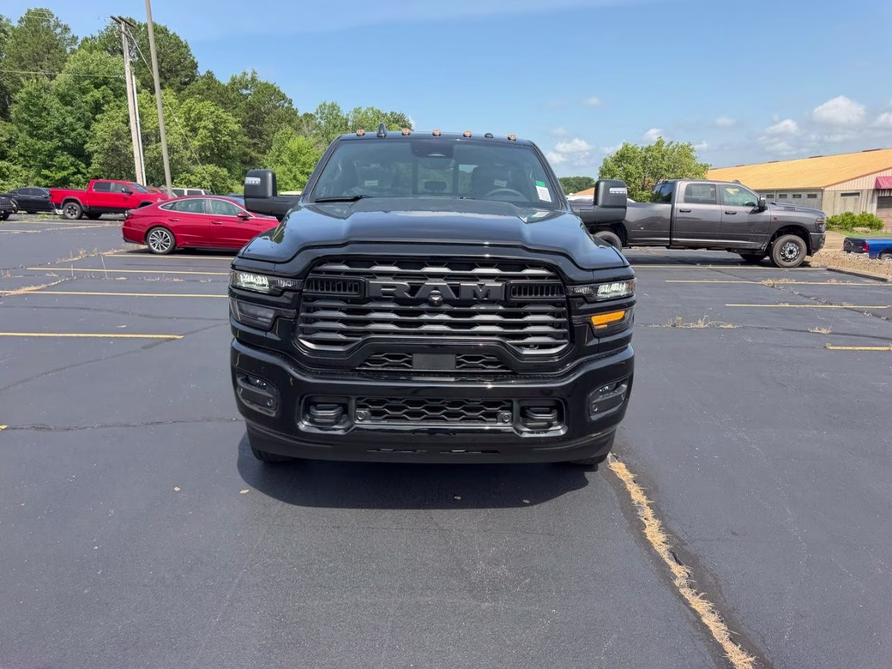 2026 Diamond Black Crystal Pearlcoat Ram 3500 Big Horn 4X4 Truck