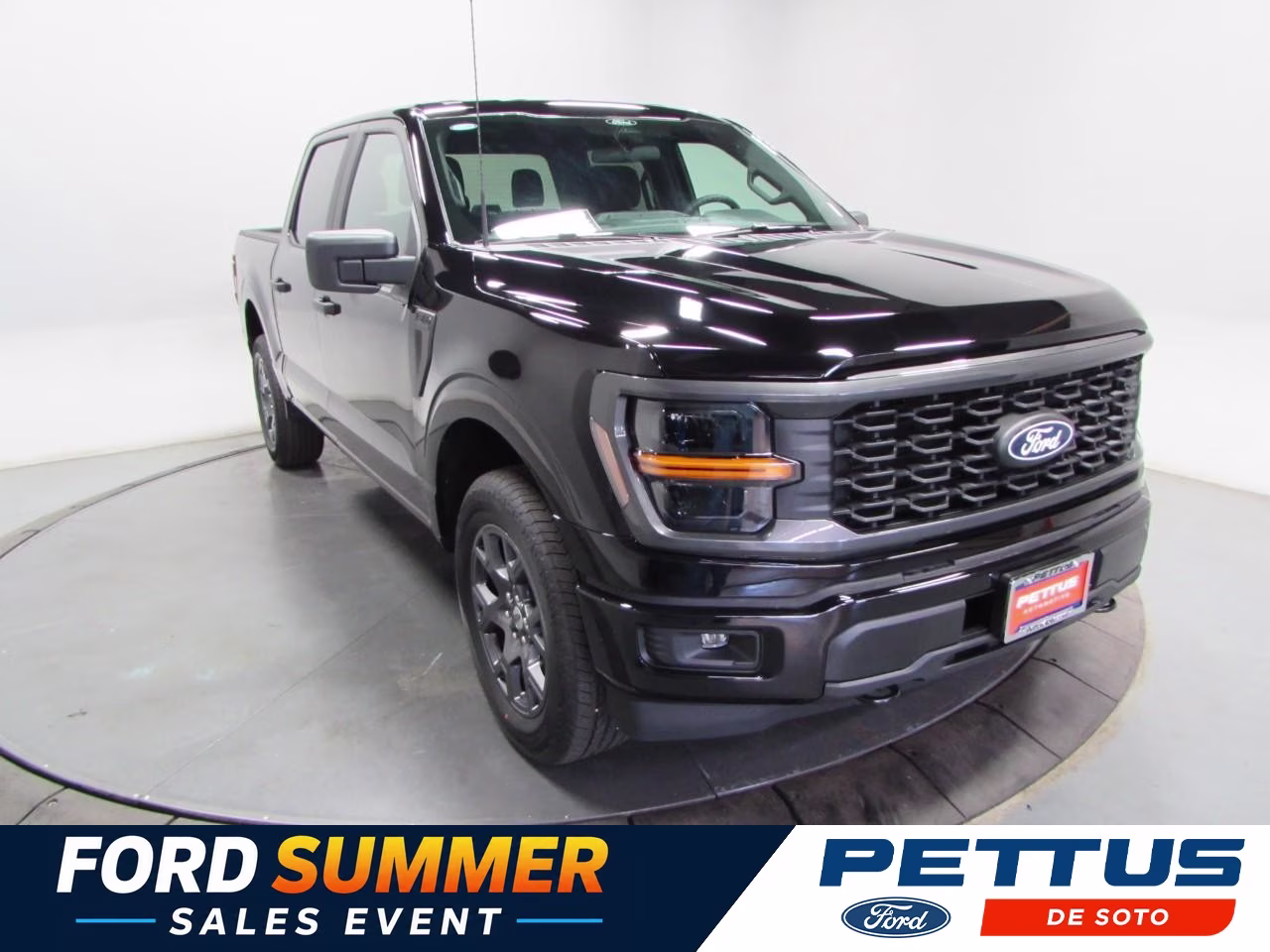 2026 Agate Black Metallic Ford F-150 STX 4X4 Truck