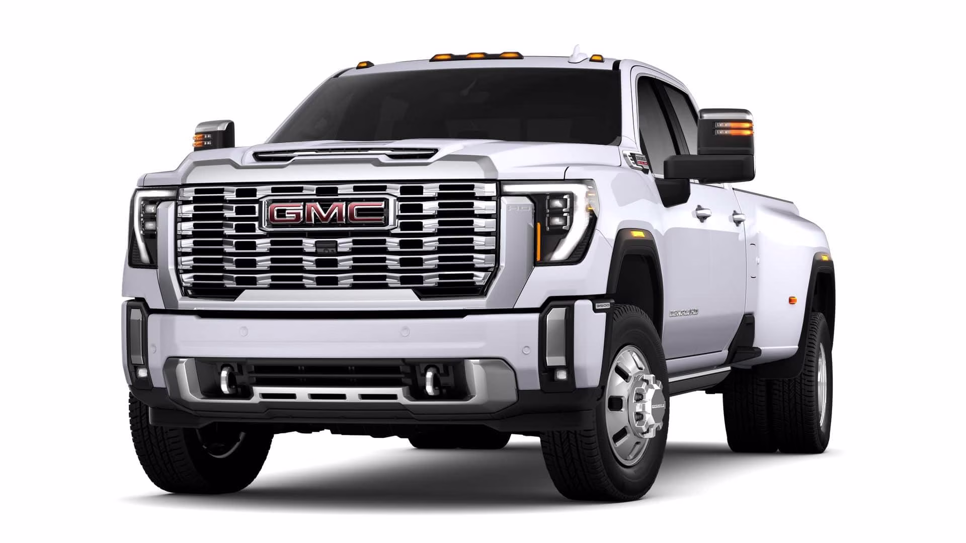 2026 Glacier White Tricoat GMC Sierra 3500 HD Denali DRW 4X4 Truck