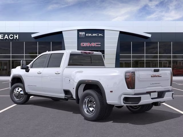 2026 Glacier White Tricoat GMC Sierra 3500 HD Denali DRW 4X4 Truck