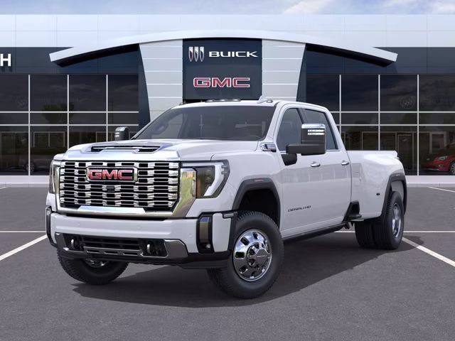 2026 Glacier White Tricoat GMC Sierra 3500 HD Denali DRW 4X4 Truck