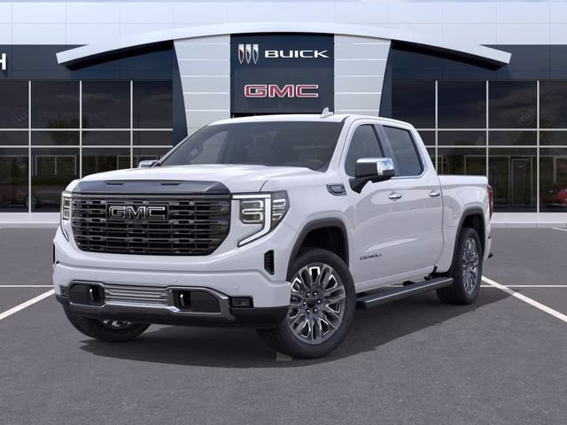 2026 Glacier White Tricoat GMC Sierra 1500 Denali Ultimate 4X4 Truck
