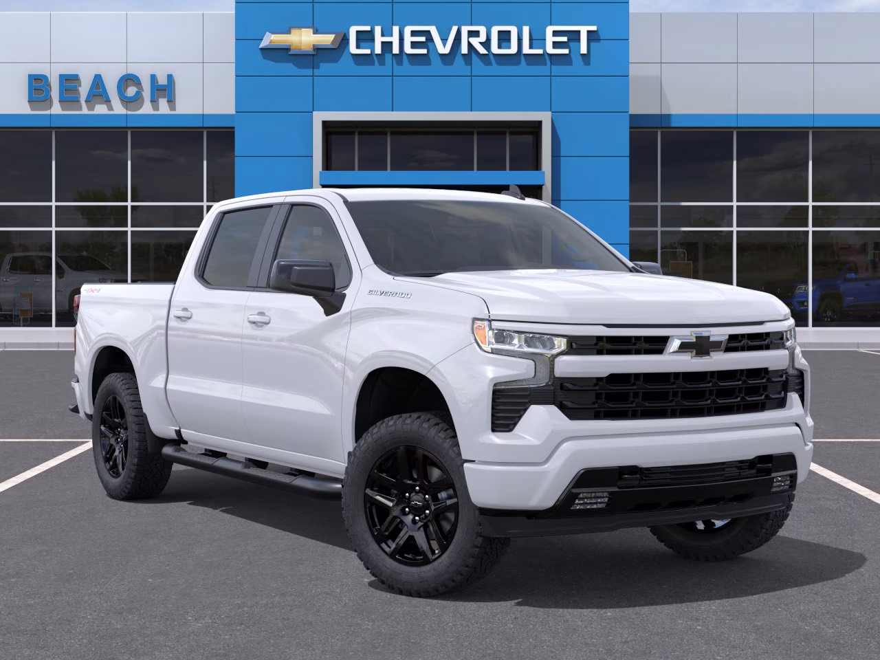 2026 Summit White Chevrolet Silverado 1500 RST 4X4 Truck