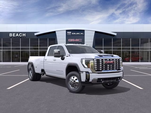 2026 Glacier White Tricoat GMC Sierra 3500 HD Denali DRW 4X4 Truck