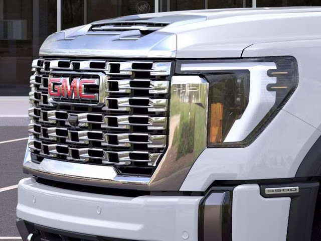 2026 Glacier White Tricoat GMC Sierra 3500 HD Denali DRW 4X4 Truck