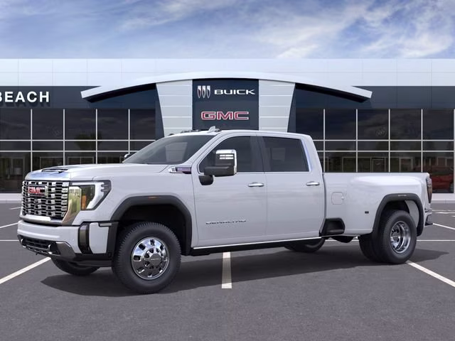 2026 Glacier White Tricoat GMC Sierra 3500 HD Denali DRW 4X4 Truck