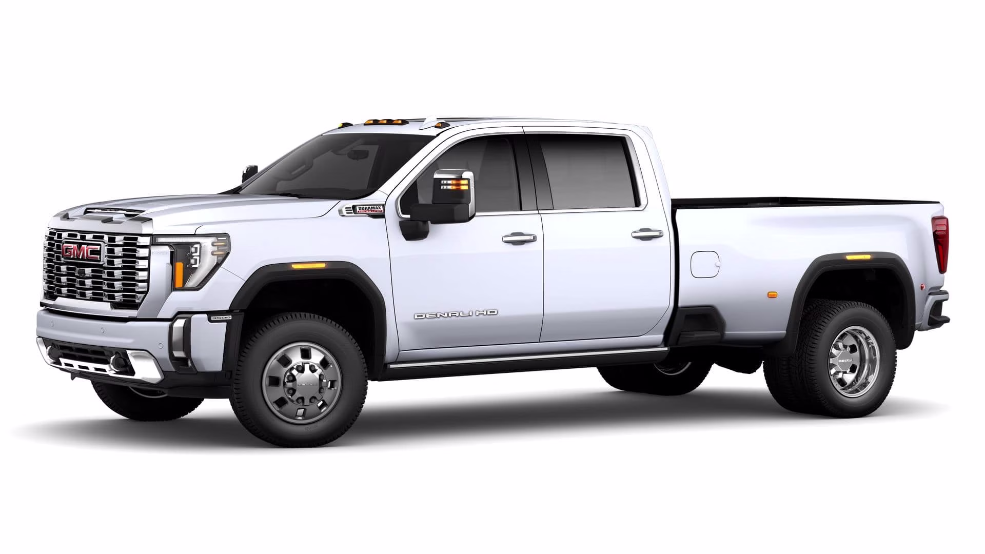 2026 Glacier White Tricoat GMC Sierra 3500 HD Denali DRW 4X4 Truck