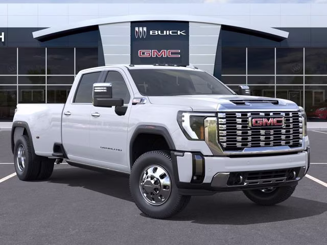 2026 Glacier White Tricoat GMC Sierra 3500 HD Denali DRW 4X4 Truck
