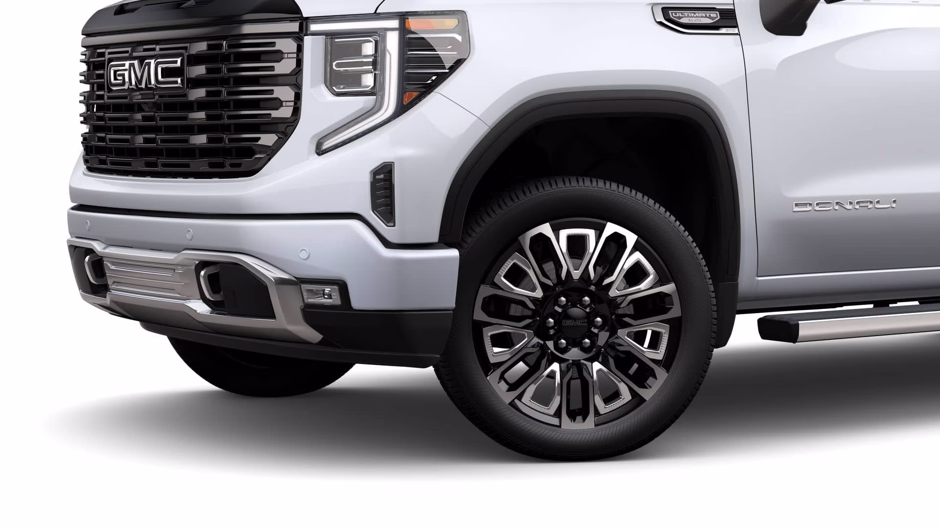 2026 Glacier White Tricoat GMC Sierra 1500 Denali Ultimate 4X4 Truck