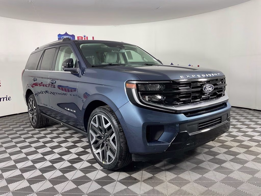 2027 Blue Metallic Ford Expedition Platinum 4X4 SUV