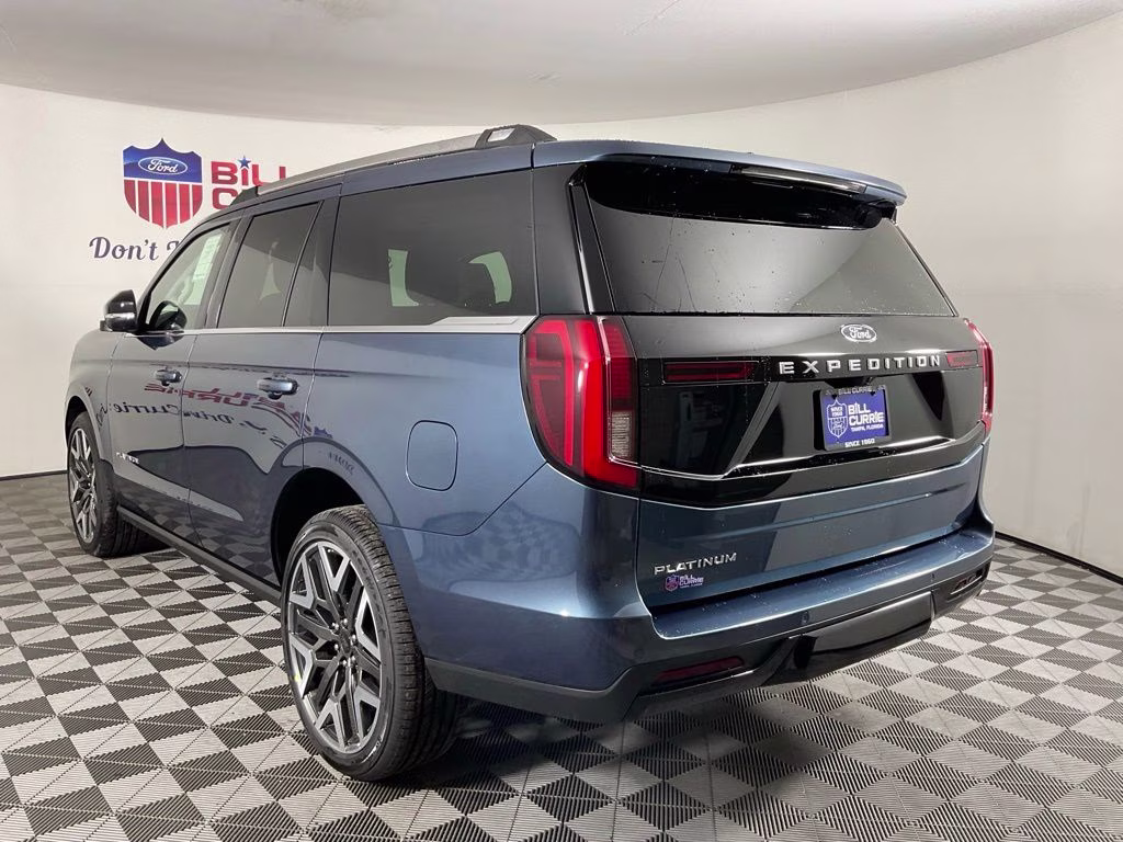 2027 Blue Metallic Ford Expedition Platinum 4X4 SUV