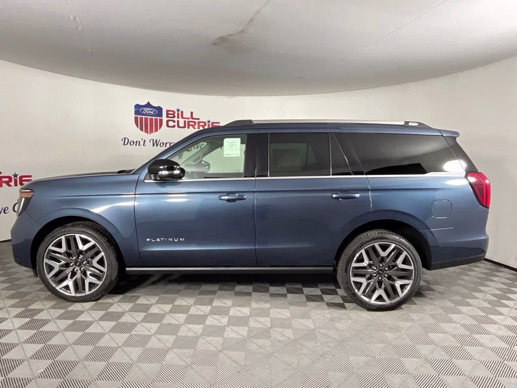2027 Blue Metallic Ford Expedition Platinum 4X4 SUV