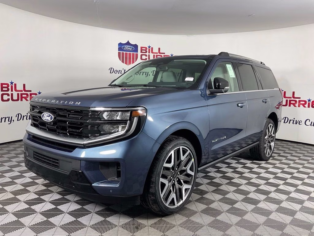 2027 Blue Metallic Ford Expedition Platinum 4X4 SUV