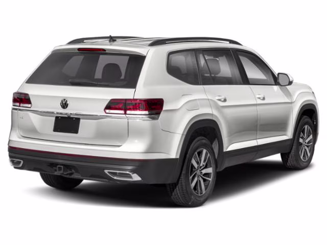 2022 White Volkswagen Atlas 3.6L V6 SE w/Technology FWD SUV