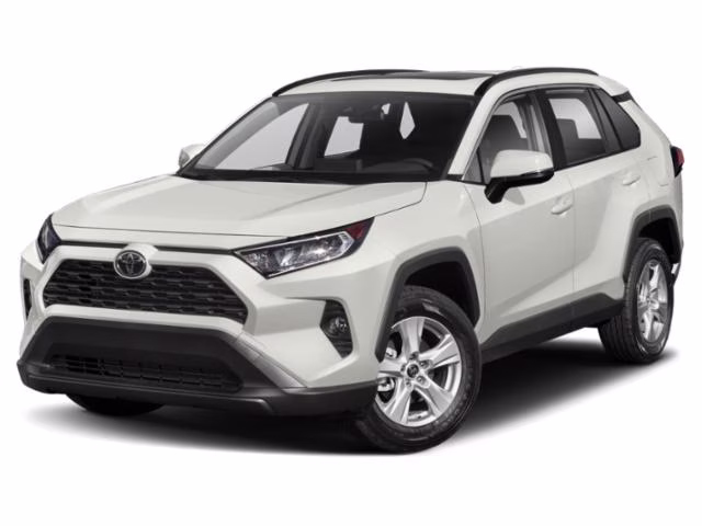 2021 Blizzard Pearl Toyota RAV4 XLE Premium AWD SUV