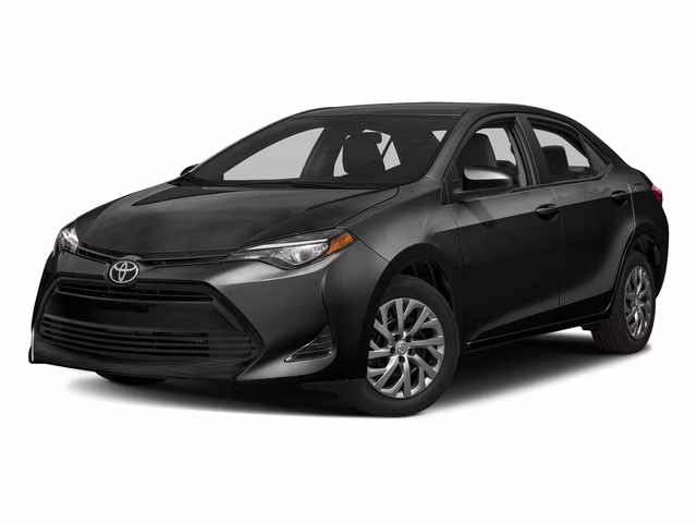 2018 Black Toyota Corolla L FWD Sedan