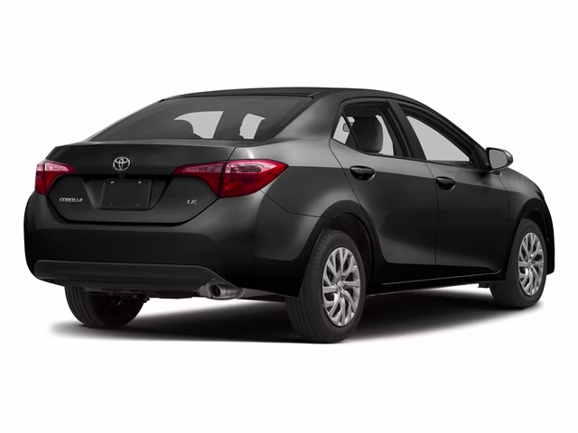 2018 Black Toyota Corolla L FWD Sedan