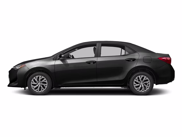2018 Black Toyota Corolla L FWD Sedan