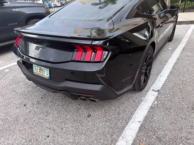 2024 Shadow Black Ford Mustang GT Premium RWD Coupe