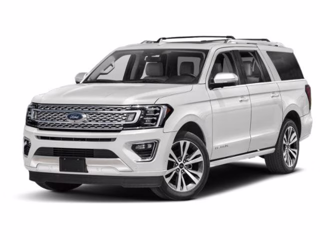 2021 Blue Ford Expedition Max Platinum 4X4 SUV