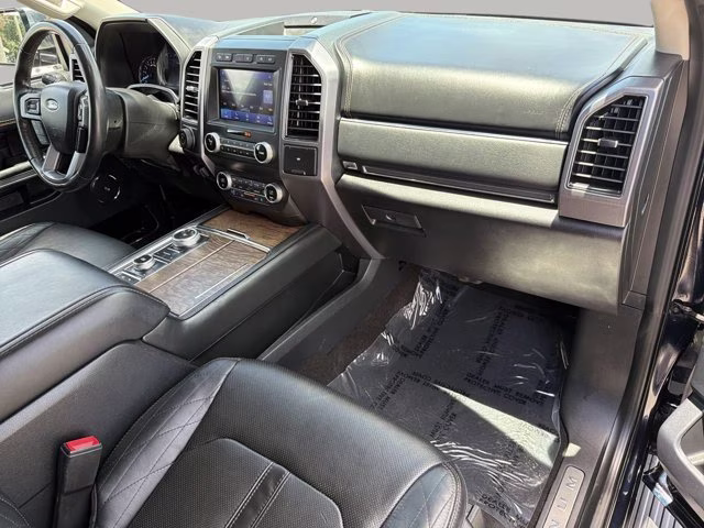 2021 Blue Metallic Ford Expedition Max Platinum 4X4 SUV
