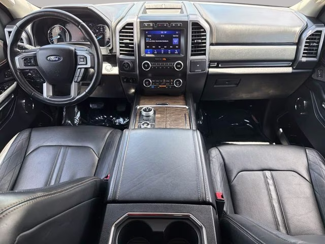 2021 Blue Metallic Ford Expedition Max Platinum 4X4 SUV