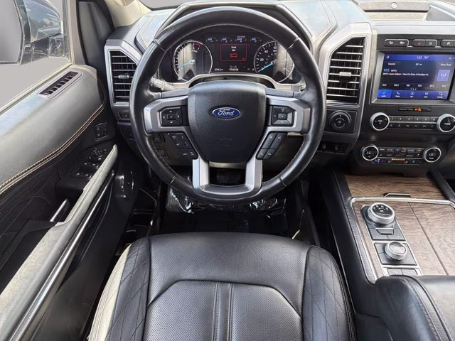 2021 Blue Metallic Ford Expedition Max Platinum 4X4 SUV