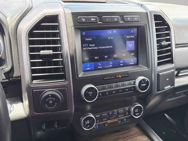 2021 Blue Metallic Ford Expedition Max Platinum 4X4 SUV