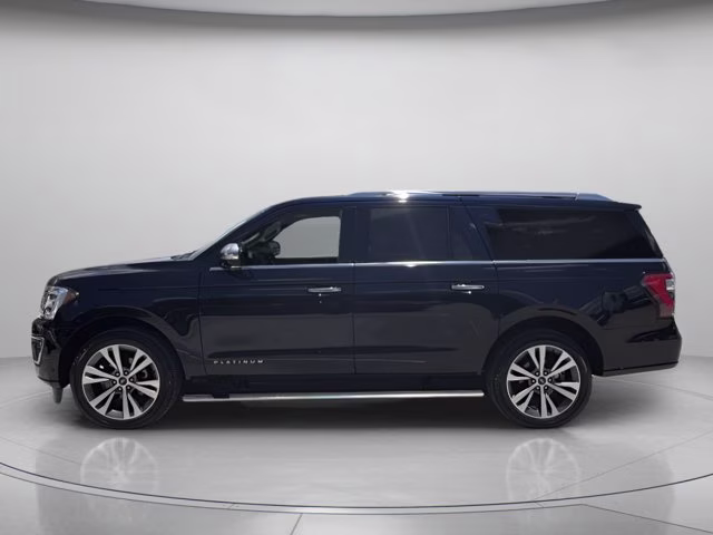 2021 Blue Metallic Ford Expedition Max Platinum 4X4 SUV