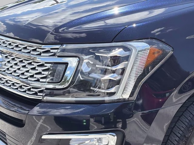2021 Blue Metallic Ford Expedition Max Platinum 4X4 SUV