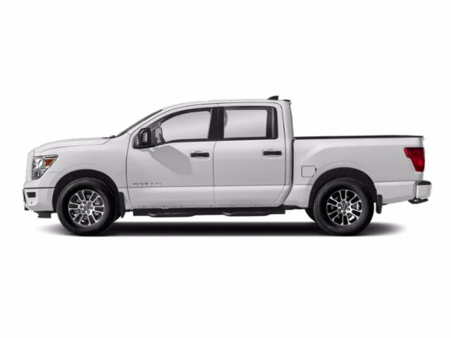 2024 Glacier White Nissan Titan SV 4X4 Truck