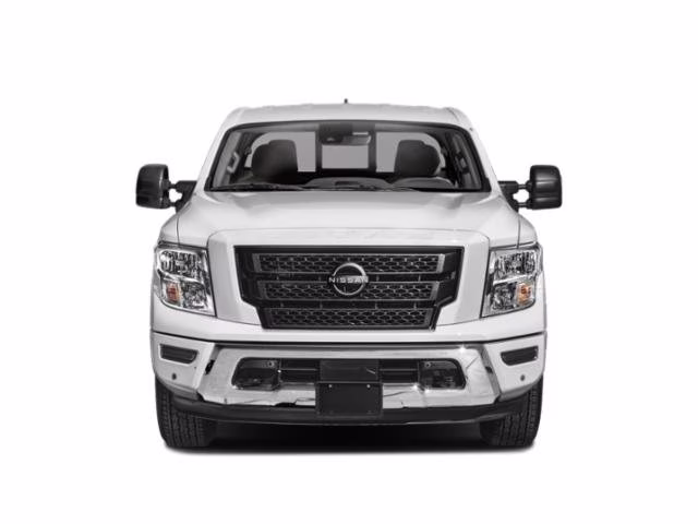 2024 Glacier White Nissan Titan SV 4X4 Truck