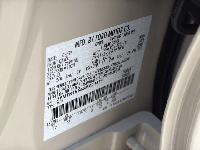 2025 Beige Ford Mustang Mach-E Select AWD SUV