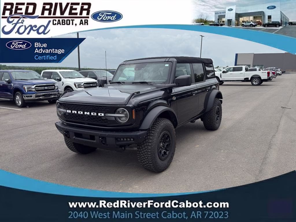 2024 Shadow Black Ford Bronco Wildtrak 4X4 SUV