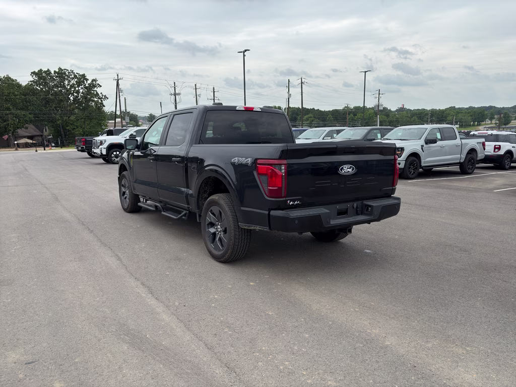 2025 Agate Black Metallic Ford F-150 STX 4X4 Truck