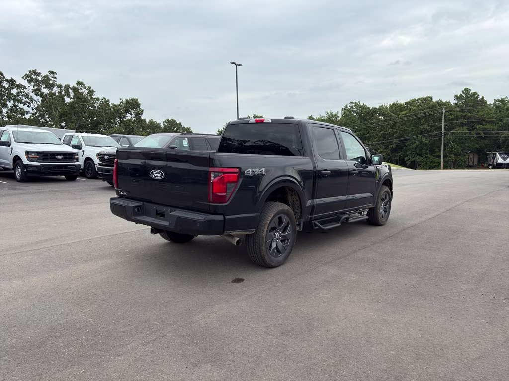 2025 Agate Black Metallic Ford F-150 STX 4X4 Truck