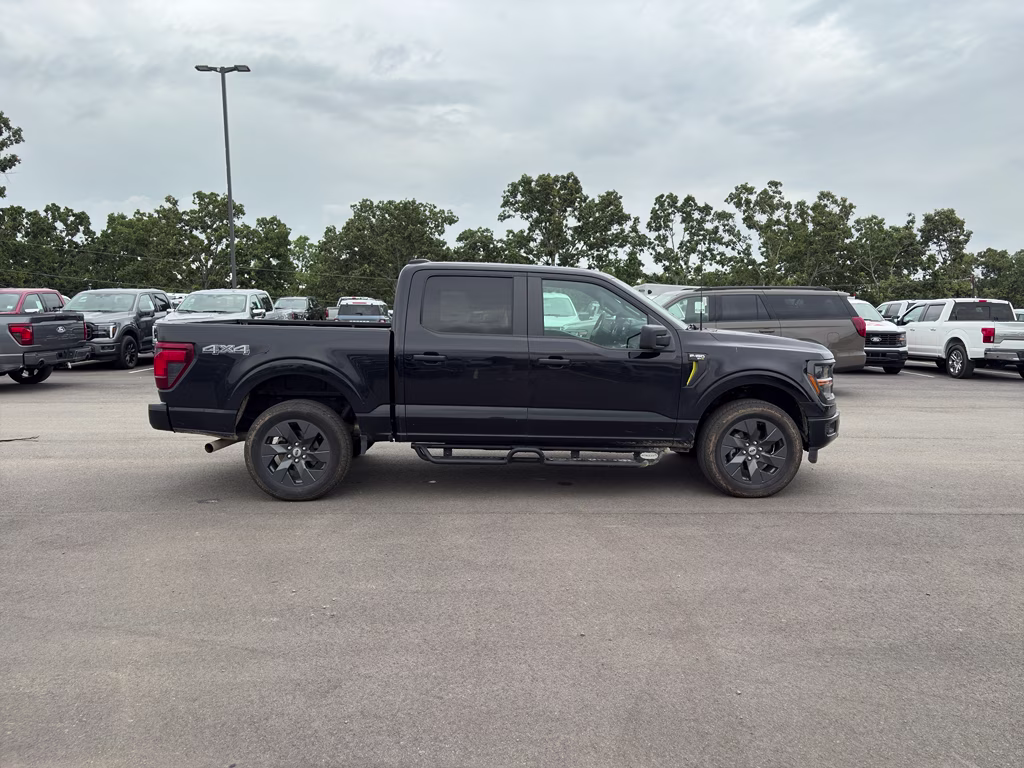 2025 Agate Black Metallic Ford F-150 STX 4X4 Truck