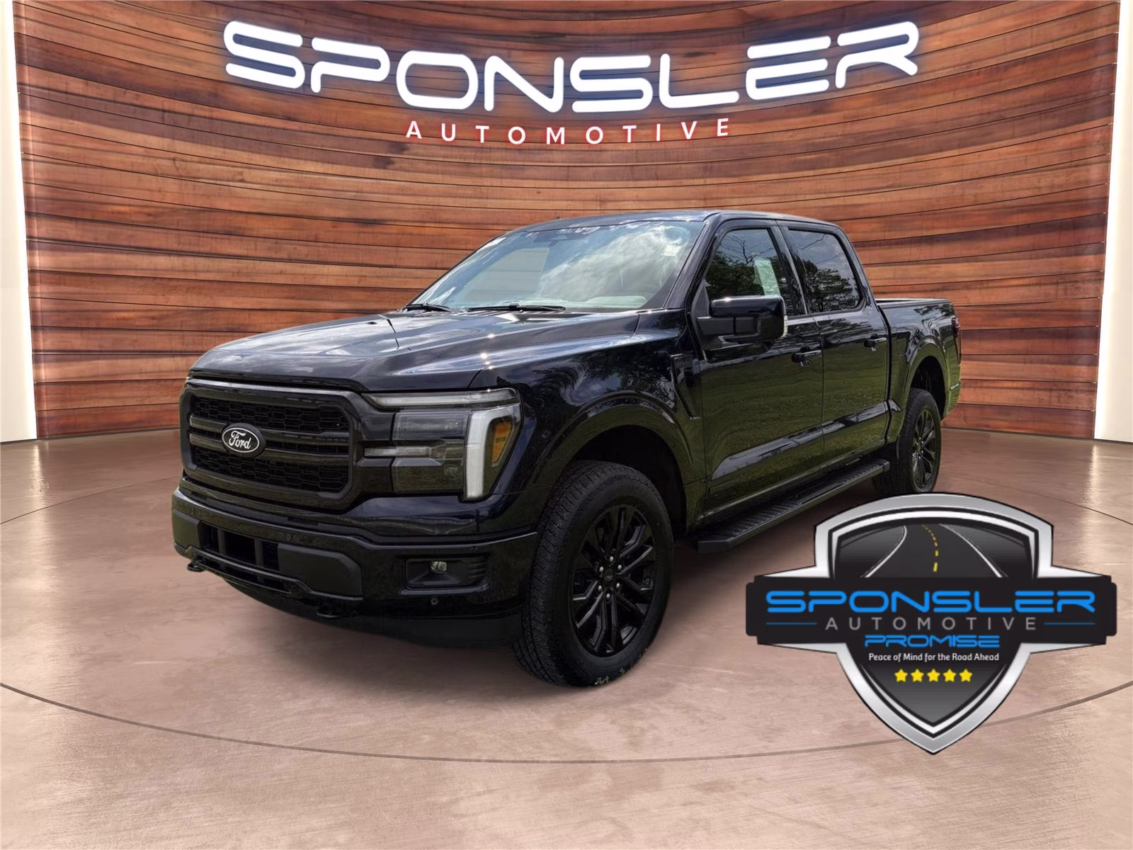 2026 Antimatter Blue Ford F-150 LARIAT 4X4 Truck