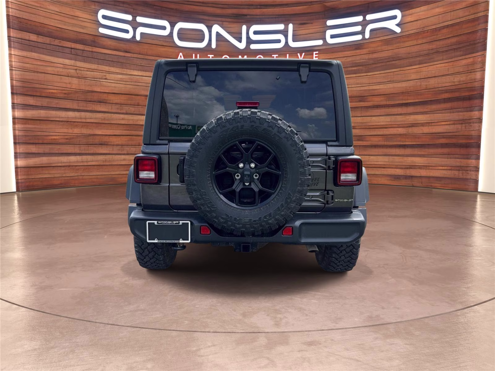 2025 Granite Crystal Metallic Clearcoat Jeep Wrangler Willys 4X4 SUV