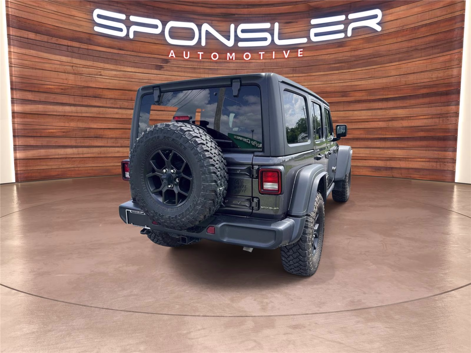 2025 Granite Crystal Metallic Clearcoat Jeep Wrangler Willys 4X4 SUV